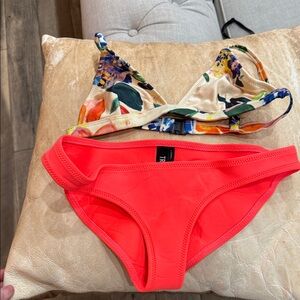 Triangl Swimwear Coral Bikini